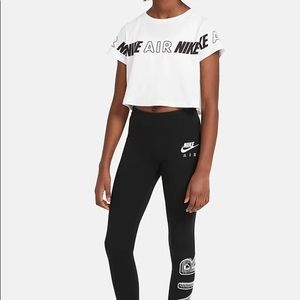Adorable- Girls Nike Air leggings! Brand new!